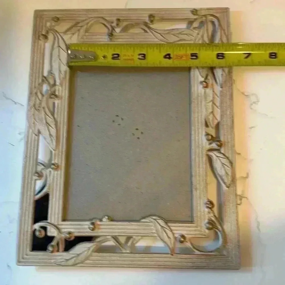 Antique Style Vintage Picture Frame Cream - Picture 12 of 12